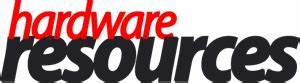 Logo of "hardware resources" with the word "hardware" in bold red letters on top and "resources" in black beneath.